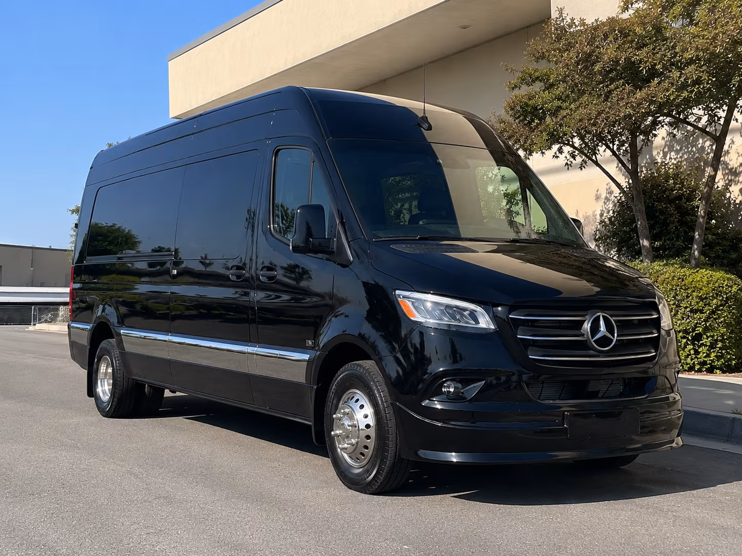 Sprinter Van Rental with Driver Exterior