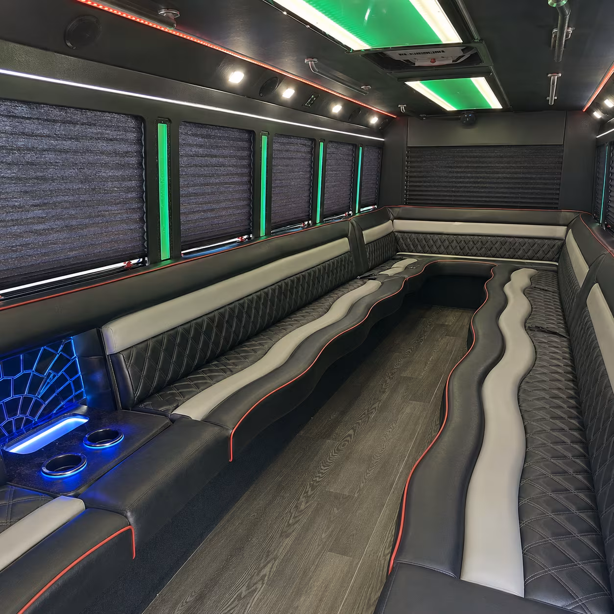 Tucson Bachelor & Bachelorette Transportation party bus exterior