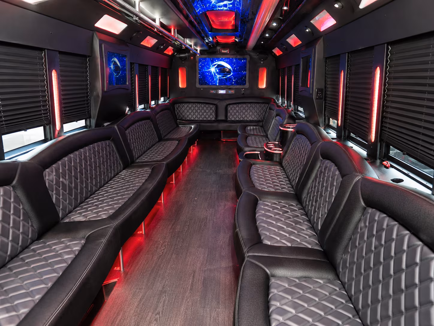 Tucson Bachelor & Bachelorette Transportation party bus exterior
