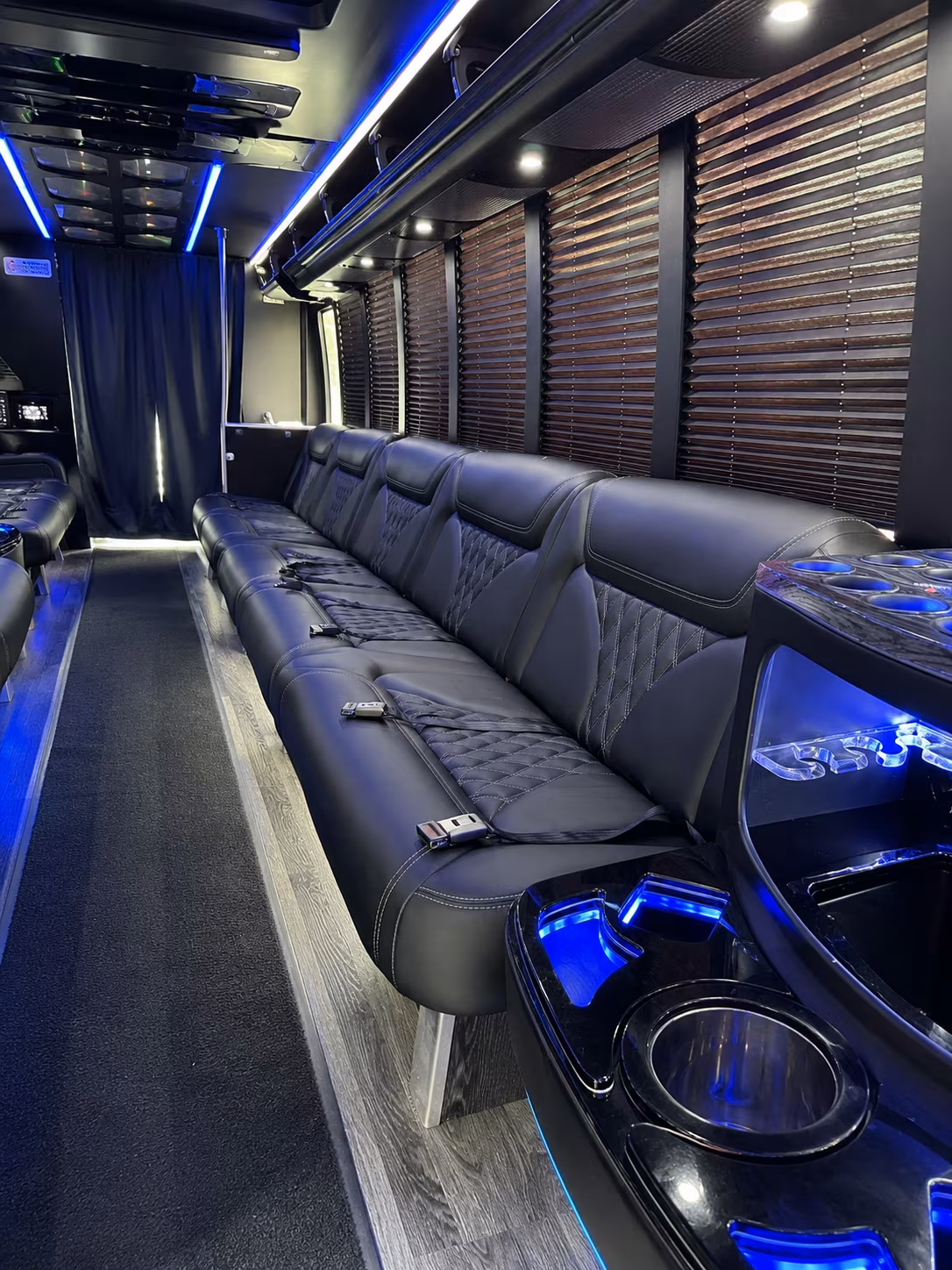 Tucson Bachelor & Bachelorette Transportation party bus exterior