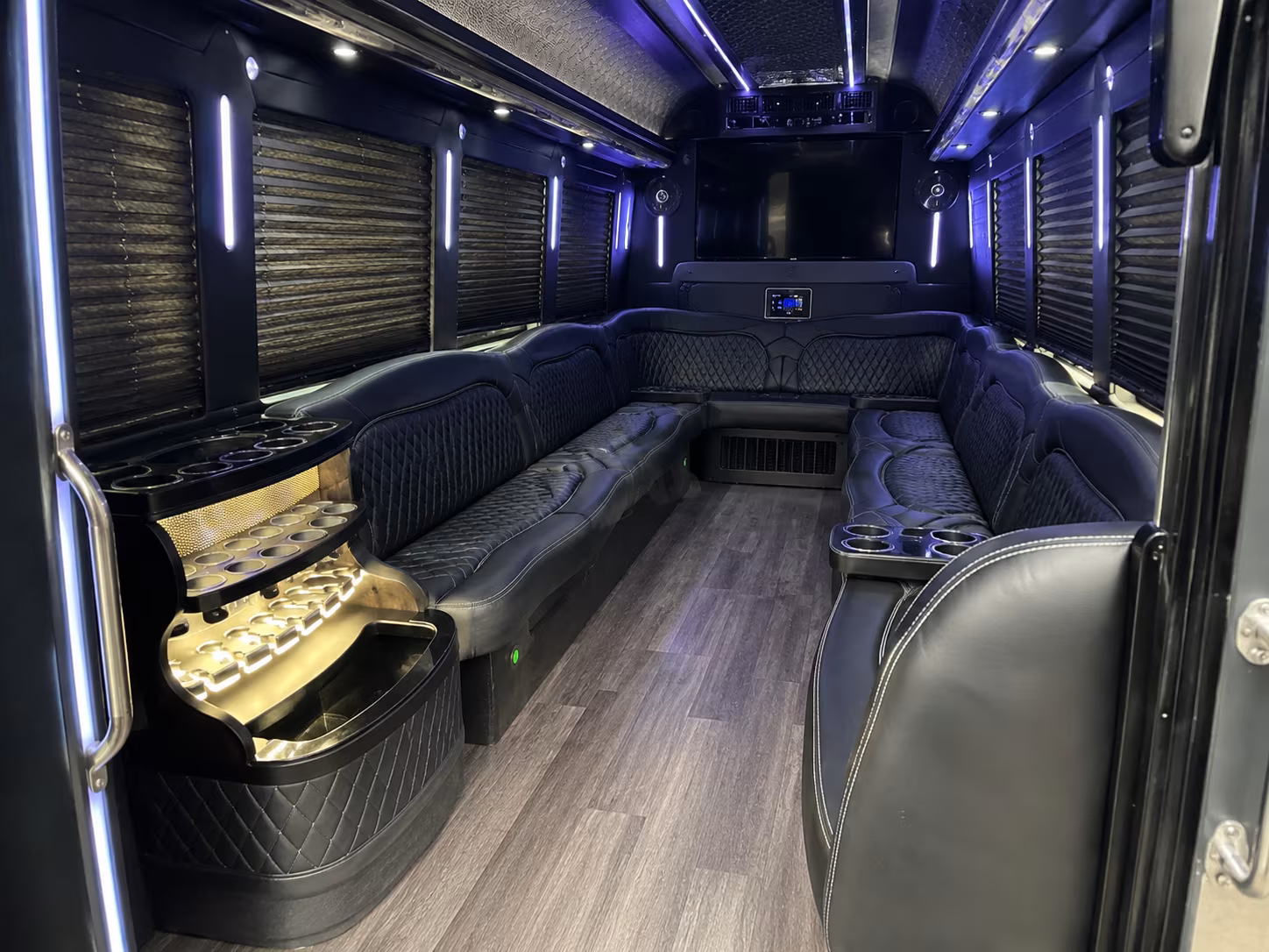 Tucson Bachelor & Bachelorette Transportation onboard seating