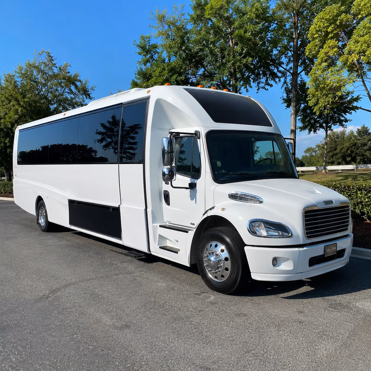 Tucson Birthday, Sweet 16, & Quinceañera Transportation party bus exterior