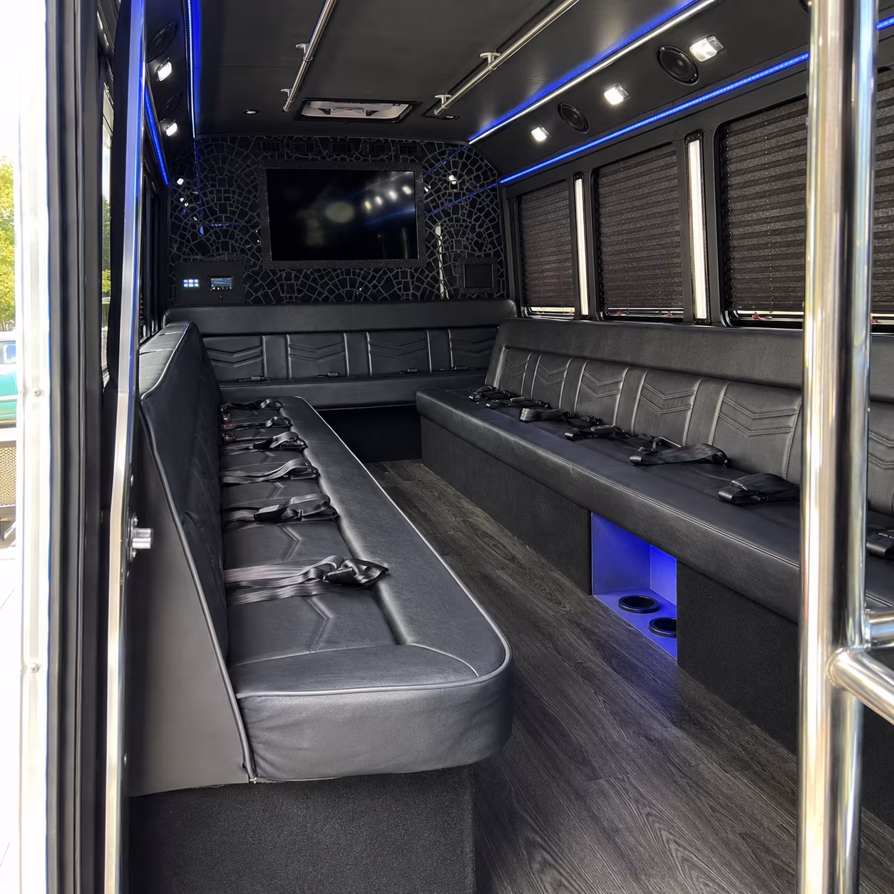 Tucson Concert & Music Festival Transportation party bus exterior