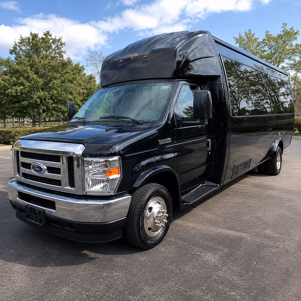 Tucson Private Event Transportation party bus exterior