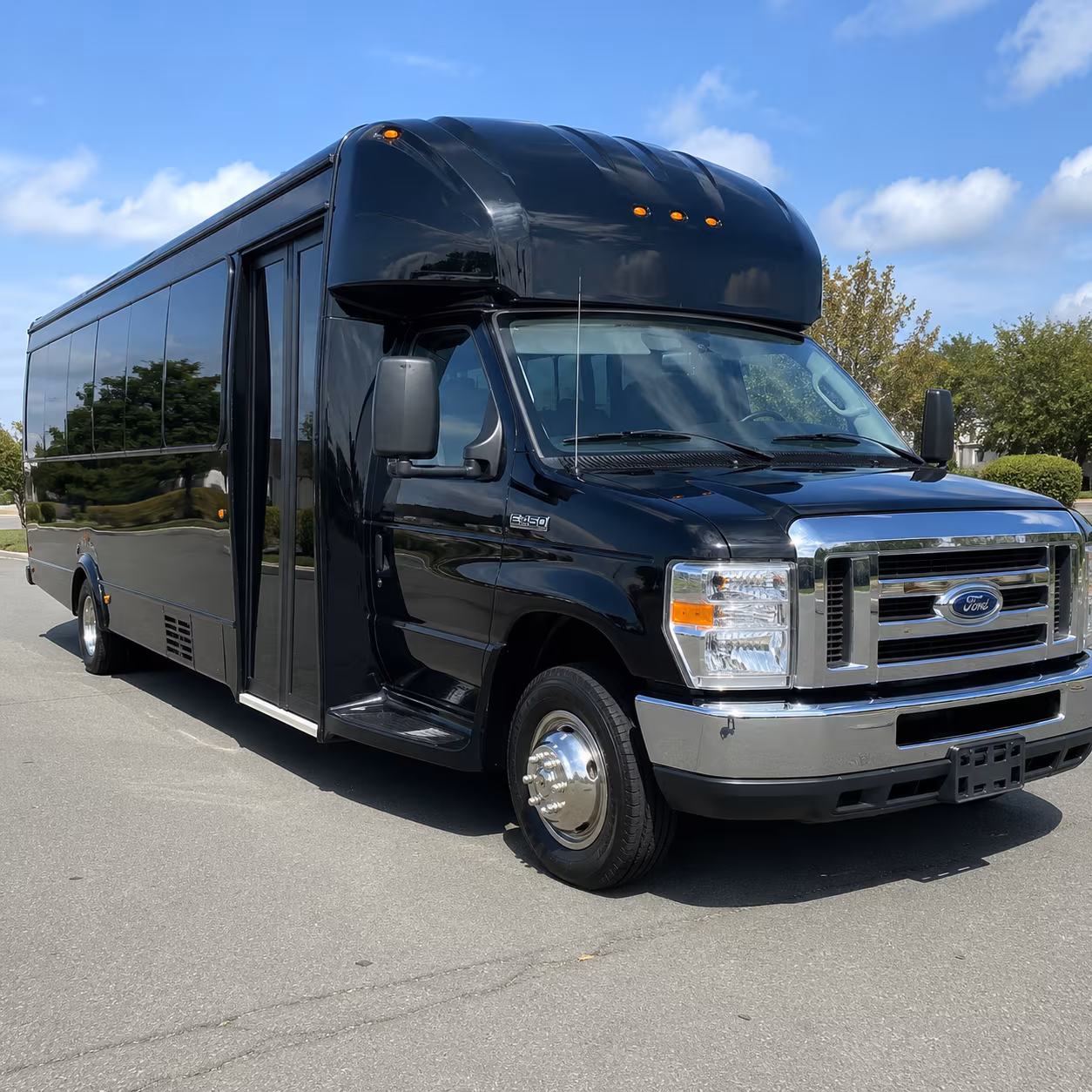 Tucson Private Event Transportation party bus exterior