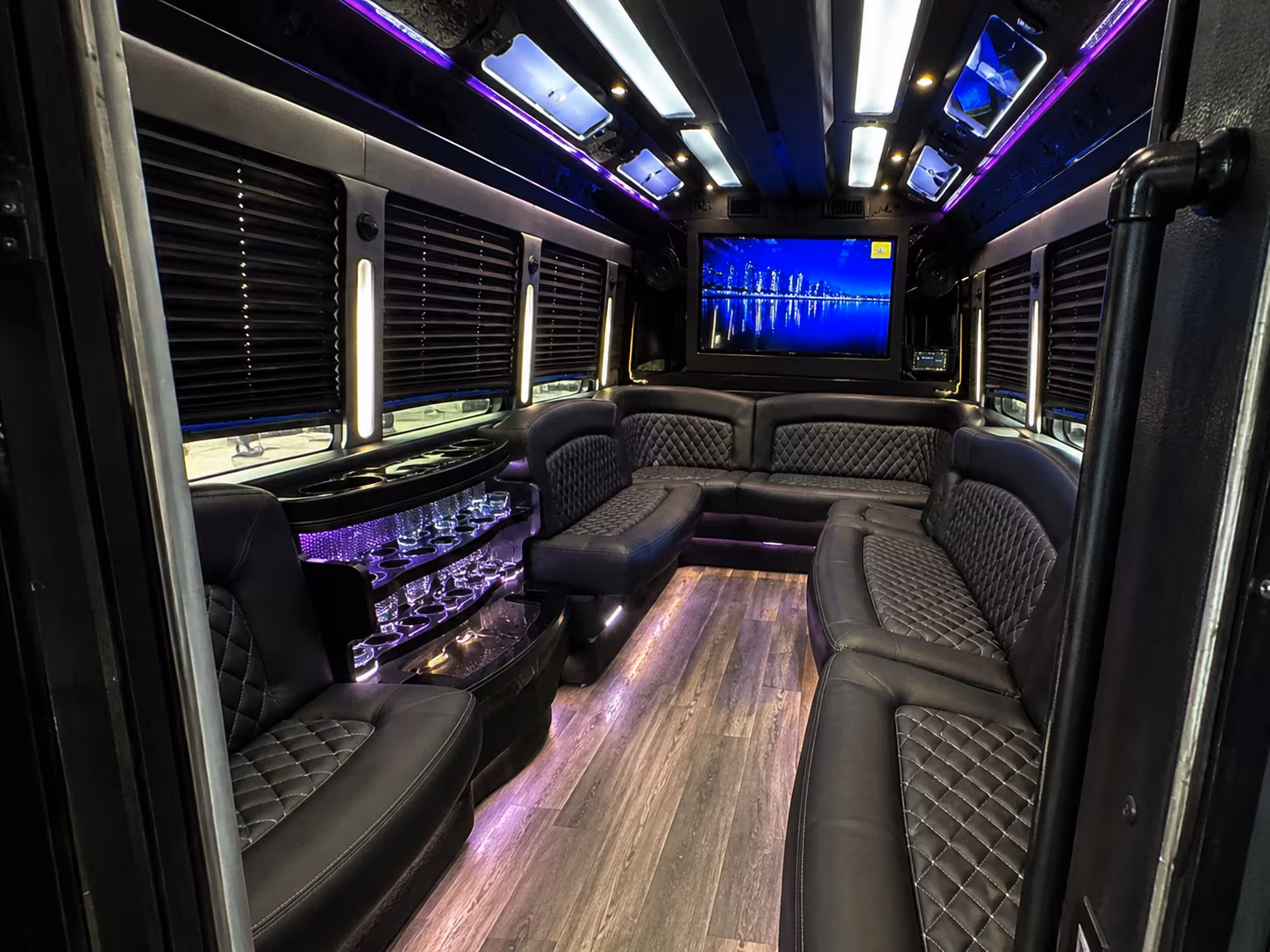 Tucson Prom & Homecoming Transportation party bus exterior