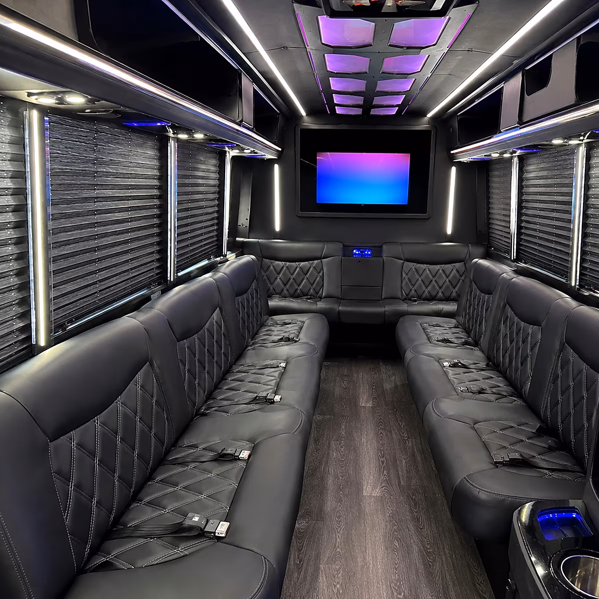 Tucson Prom & Homecoming Transportation onboard seating