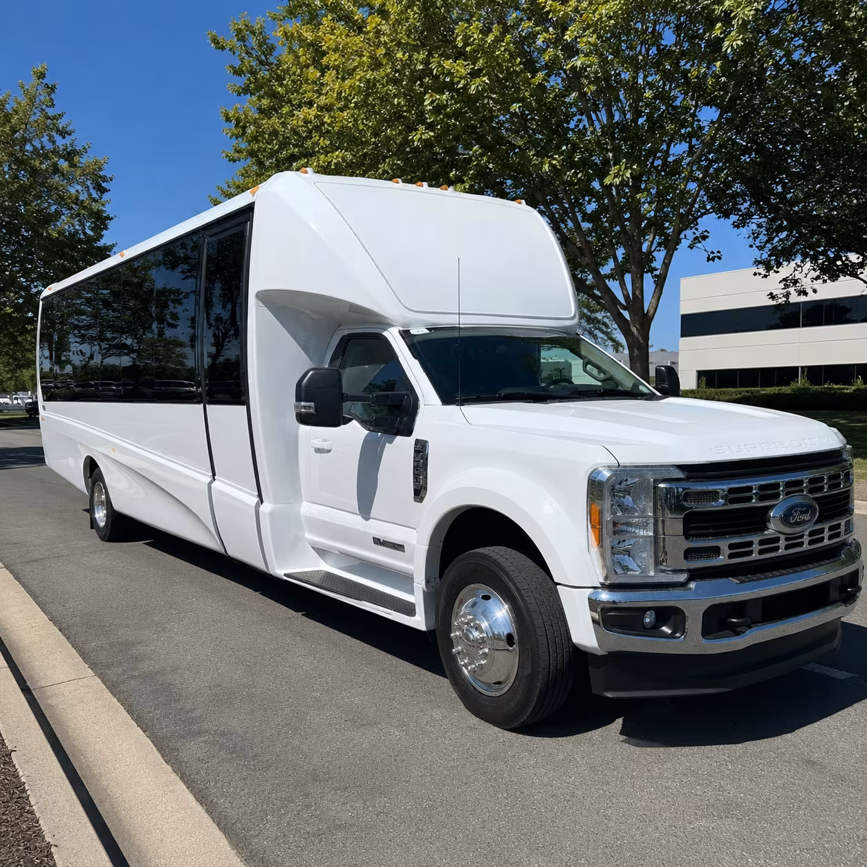Tucson School Event Transportation party bus exterior
