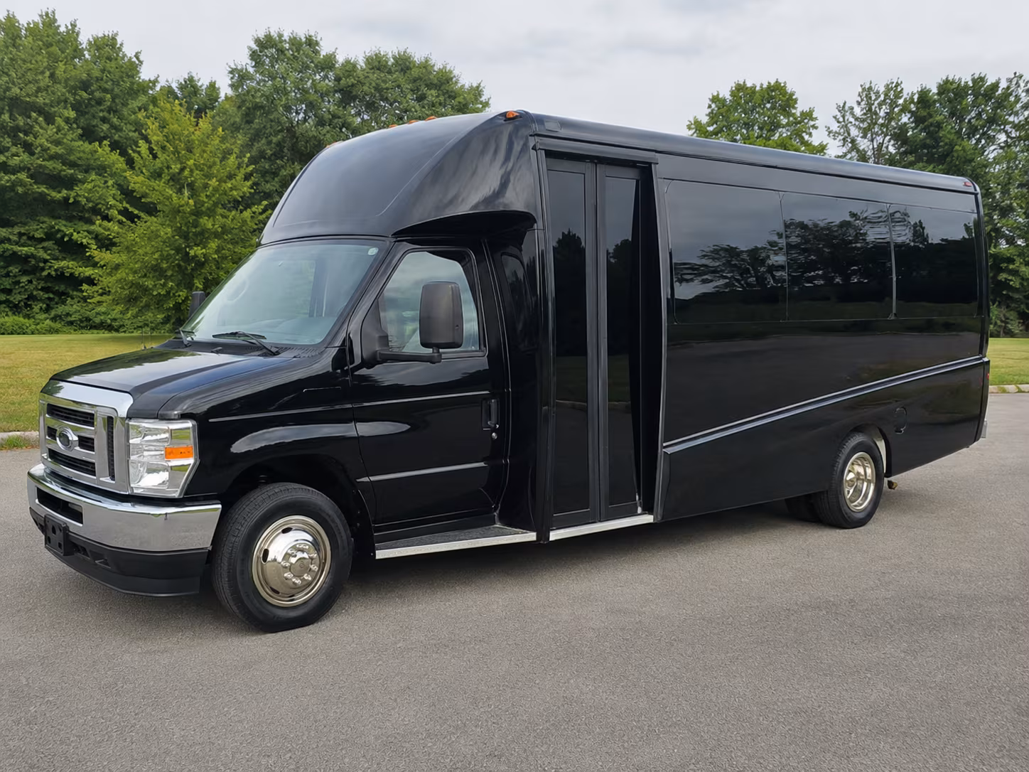Tucson School Event Transportation party bus exterior