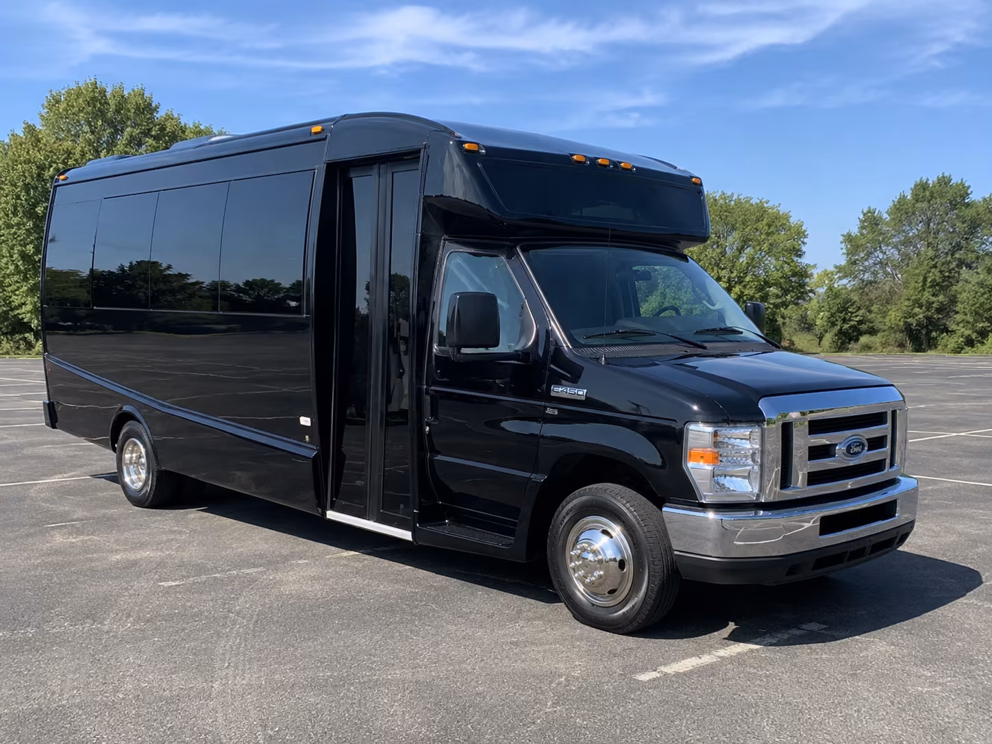 Tucson School Event Transportation party bus exterior