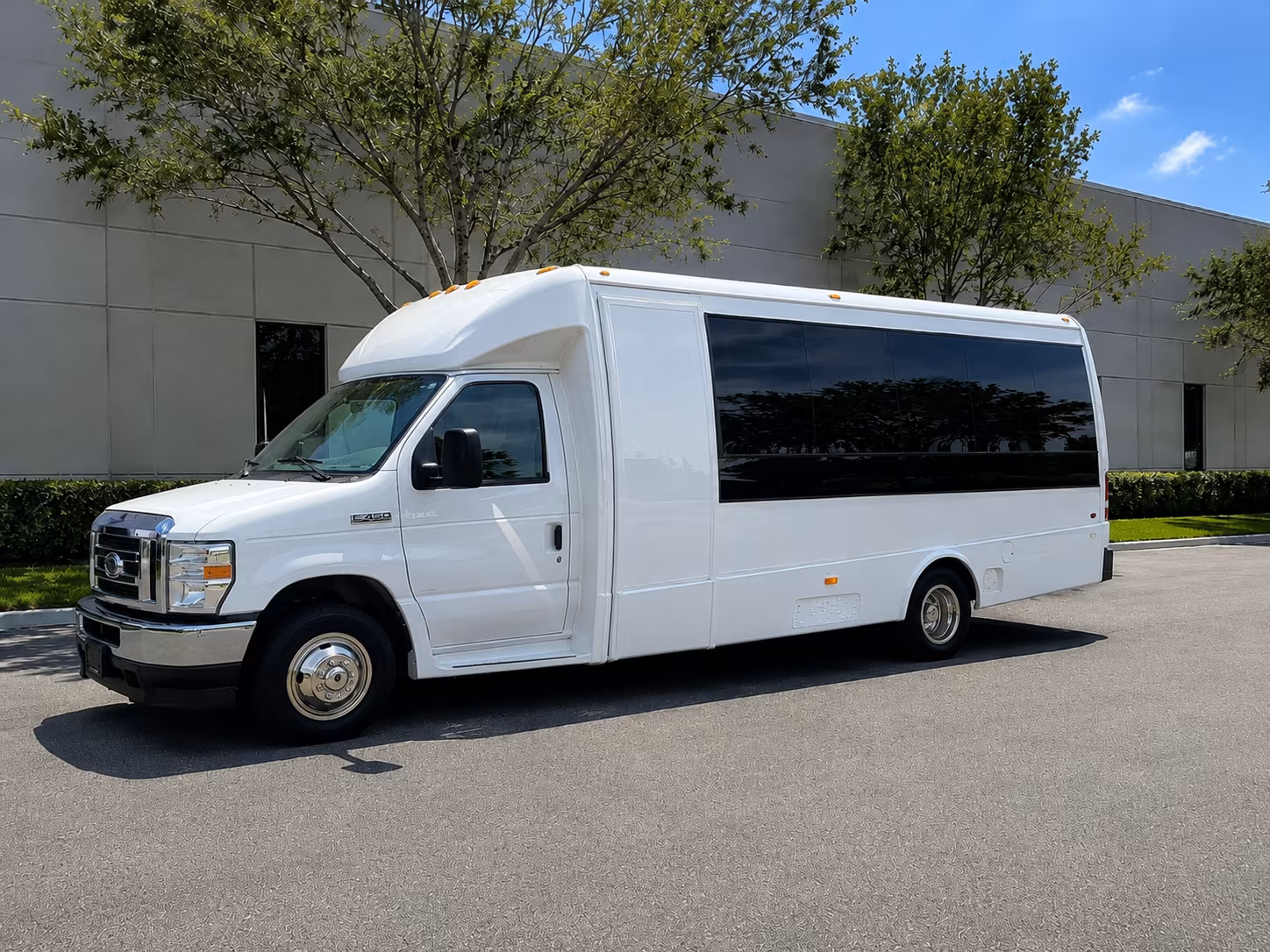 Tucson School Event Transportation party bus exterior