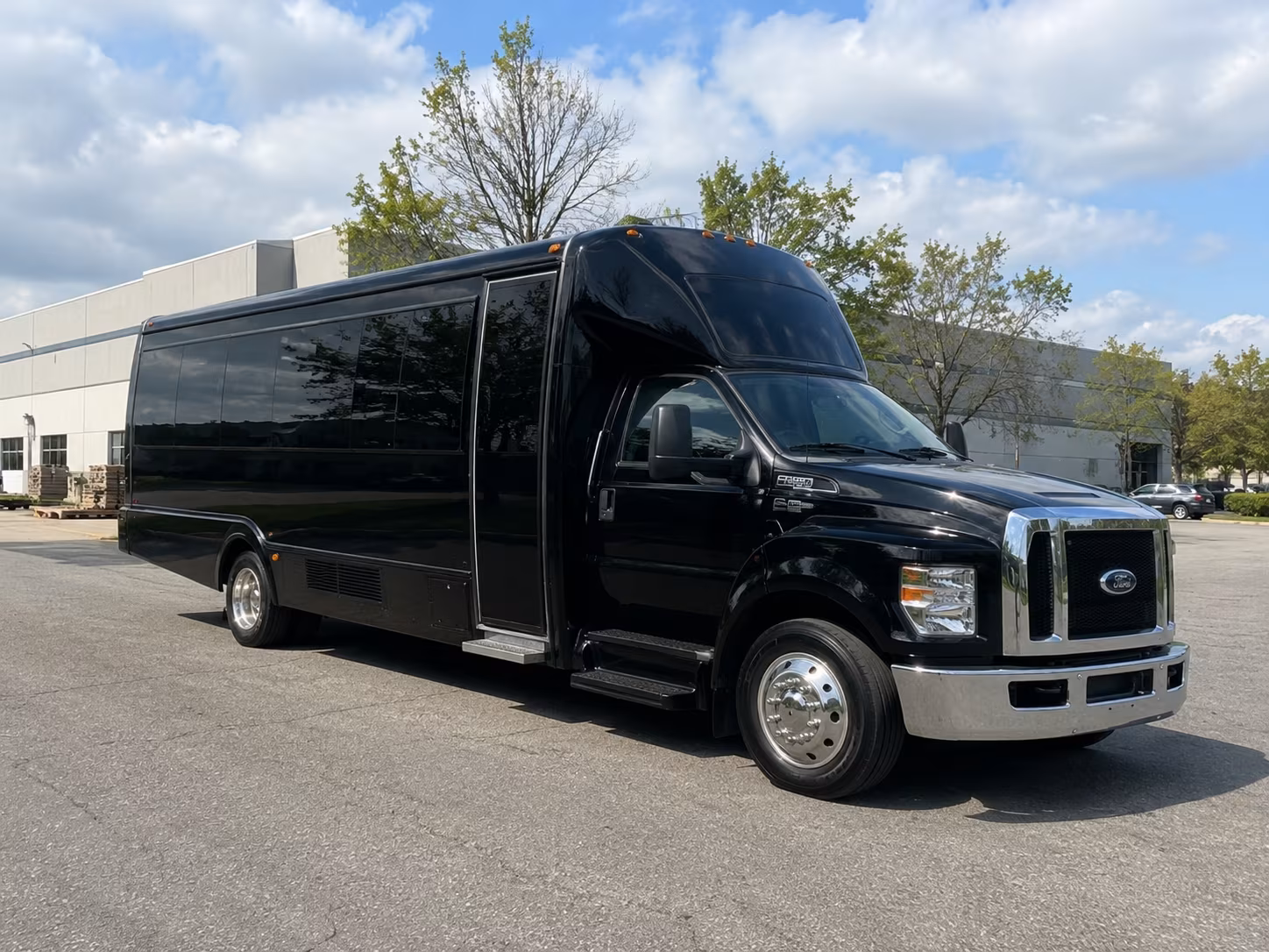 Tucson Sporting Event Transportation party bus exterior