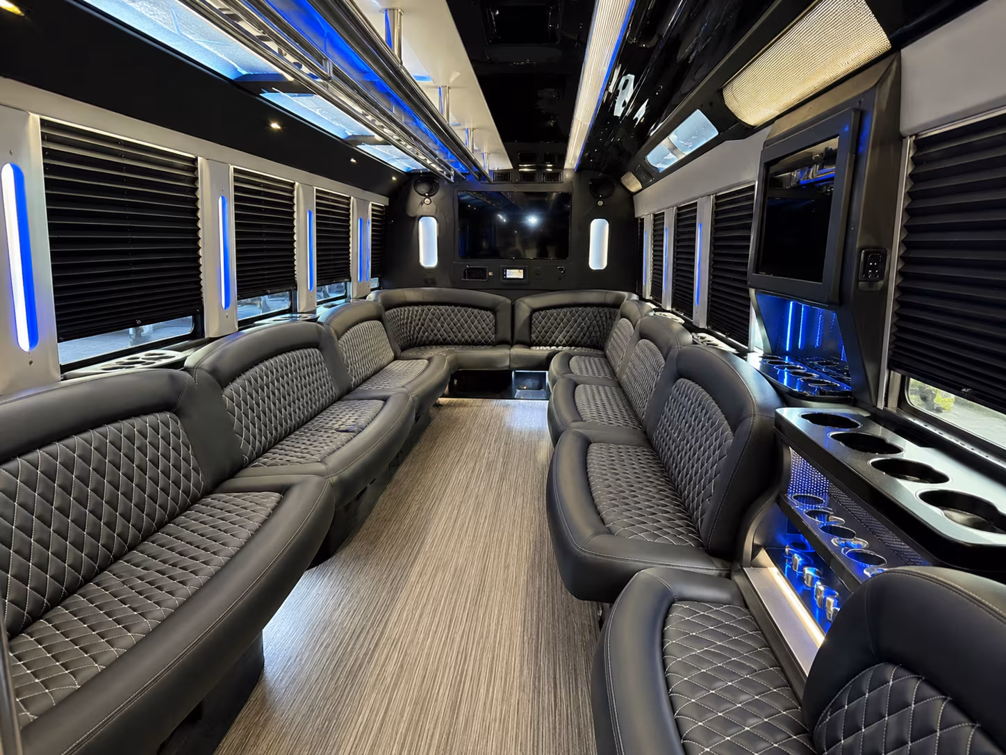 Tucson Sporting Event Transportation onboard seating