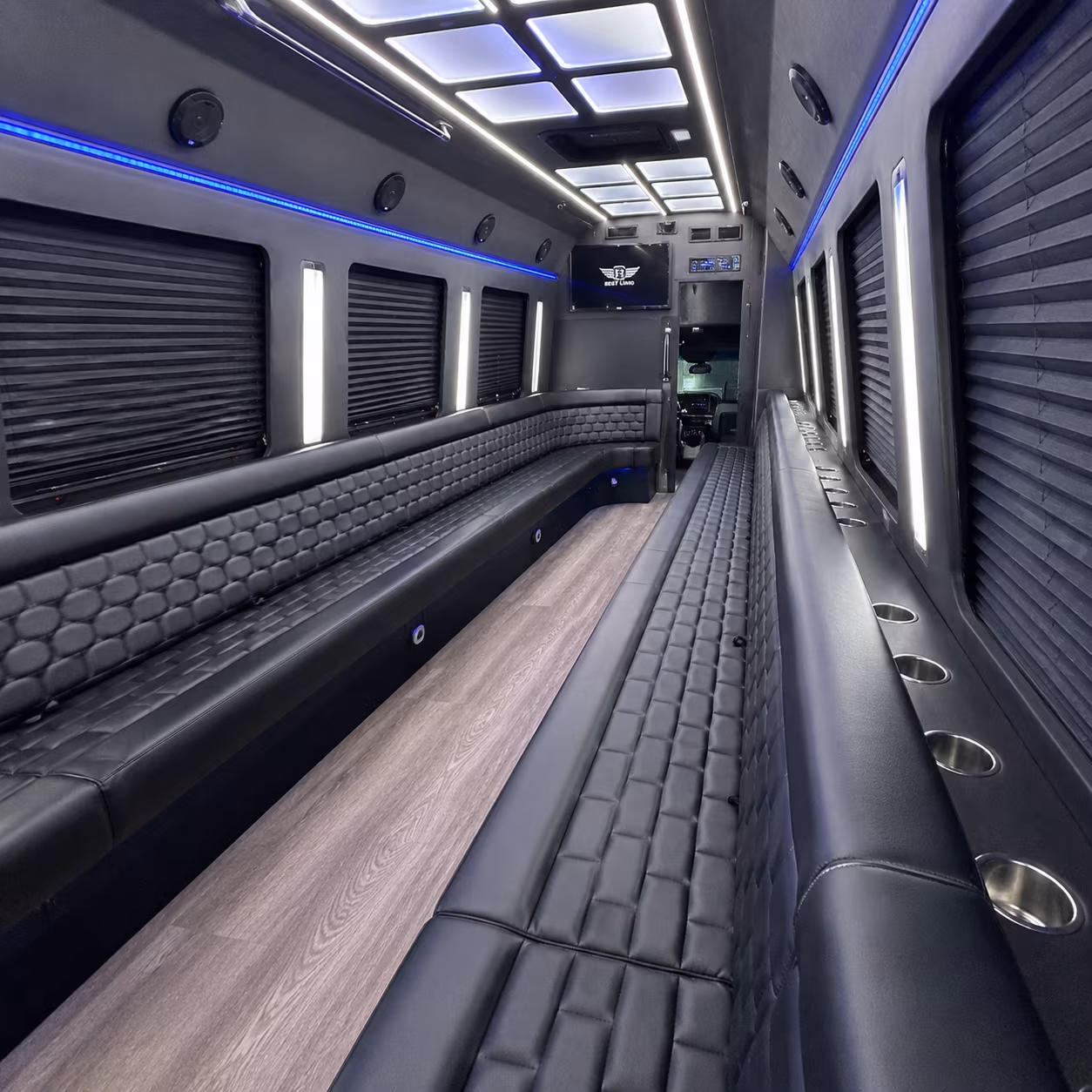 Tucson Winery Tour & Pub Crawl Transportation party bus exterior